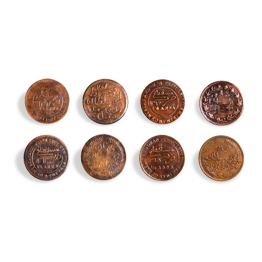 ¼-ANNA COINS